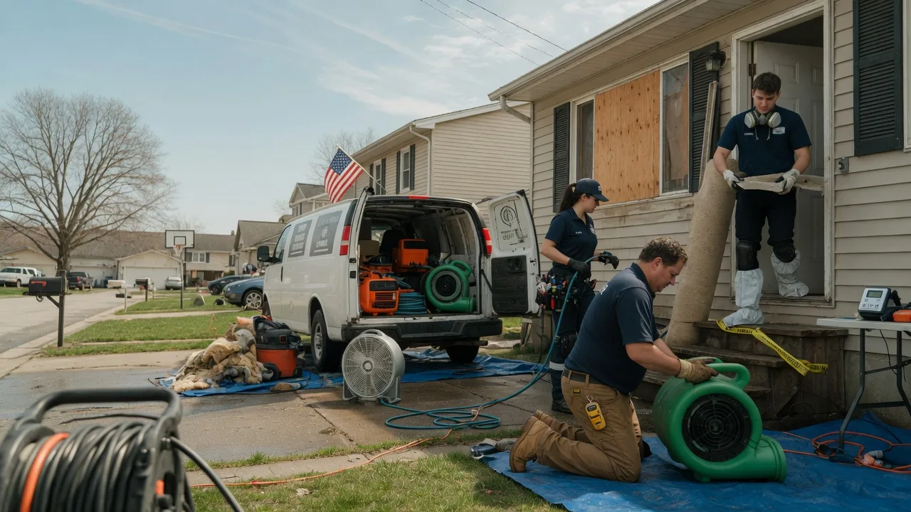 Water Damage Restoration in Lutts, TN near me